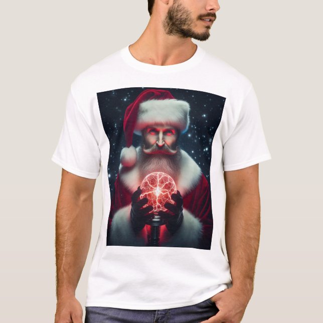T-shirt Nicola Tesla natal (Devant)