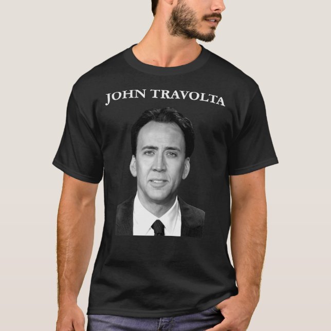 T-shirt Nicolas Cage John Travolta Face Off Men&x27 ; s Fe (Devant)