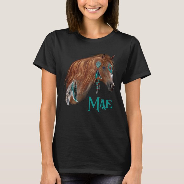 T-shirt Nicole personnalisée - Mae 2 (Devant)