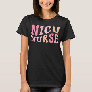 T-shirt NICU Infirmière néonatale Unité de soins intensifs