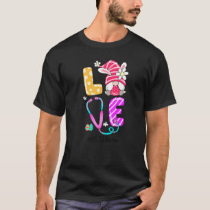 T-shirt Nicu Neonatal Nurse Pâques Bunny Gnome Oreilles St