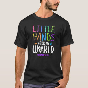 T-shirt Nicu Nurse Little Hands Premie Néonatal Icu Nurse