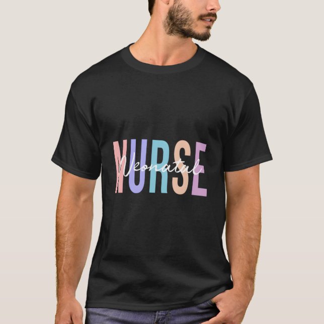 T-shirt Nicu Nurse Neonatal Labor Intensive Care Unit Nurs (Devant)