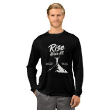 T_Shirt Nie Settle , Bleib Stark