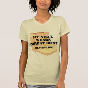 T-shirt Nièce de tante DCB de l'Armée de l'Air