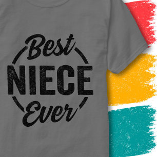 T-shirt Nièce drôle Citation Rétro Vintage Meilleure Nièce