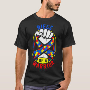 T-shirt Nièce D'Une Sensibilisation sur l'autisme De Guerr