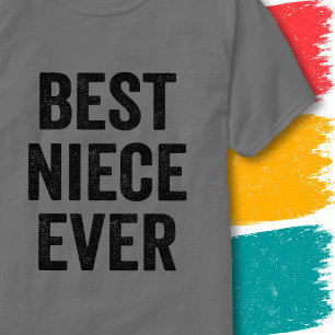 T-shirt Nièce Incroyable Rétro Vintage Meilleure Nièce