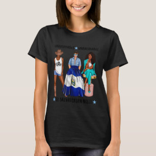 T-shirt Nièce salvadorienne du Salvador Fière Brave