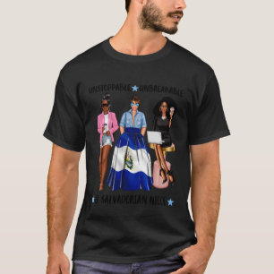 T-shirt Nièce Salvadorienne Forte Du Salvador Fière