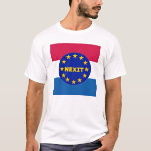 T - Shirt Niederlande Flag EU Nexit