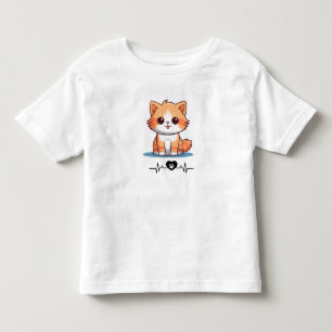 T - Shirt niedlich Kitty Kids