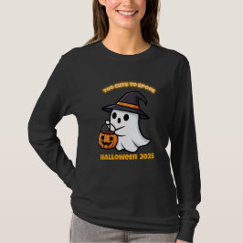 T-Shirt Niedlicher Spook | Minimalistischer Kawaii
