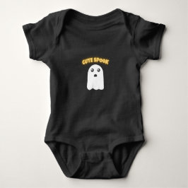 T-Shirt Niedlicher Spook | Minimalistischer Kawaii Baby Strampler