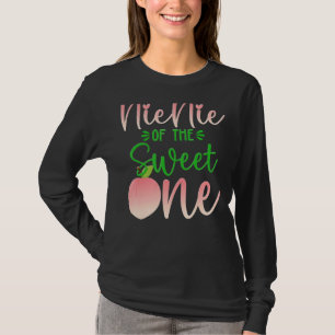 T-shirt Nienie De L'Anniversaire Une Pêche 1Er Fruit D'Été