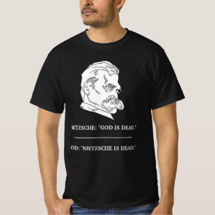 T-Shirt NIETZSCHE "Dieu est mort"