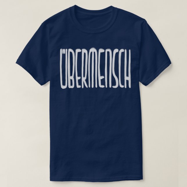 T-shirt Nietzsche Ubermensch (Design devant)