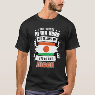 T-shirt Niger Dans Ma Tête