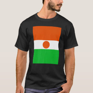 T-shirt Niger Drapeau Souvenir Patrimoine Voyage