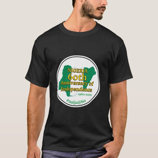 T-shirt NIGERIA 60e anniversaire de l'indépendance | Nigér (Devant)