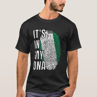 T-shirt Nigeria, c'est dans mon ADN DrapeauMentions légale