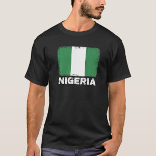 T-shirt Nigeria Drapeau Soutien Nigérian Femmes Hommes