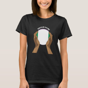 T-shirt Nigeria Nigérian Afrique Fière Coeur Amour Mains P