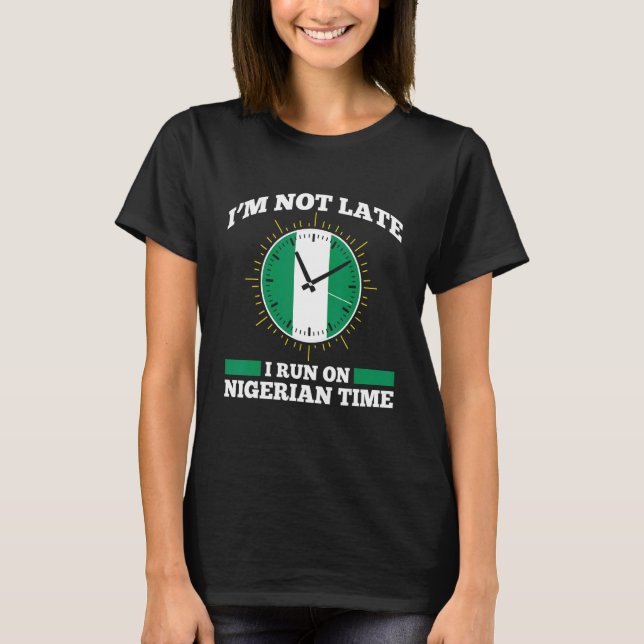 T-shirt Nigeria Pride Nigerian African American Nigerian R (Devant)