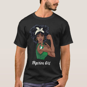 T-shirt Nigérian Girl Nigeria