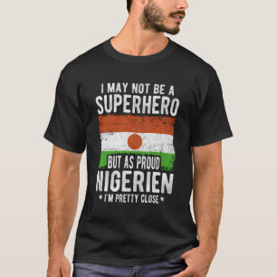 T-shirt Nigerien Niger Drapeau Fière Nigerien