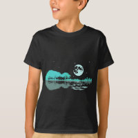 Night Lake Guitare acoustique Réflexions Guitare C