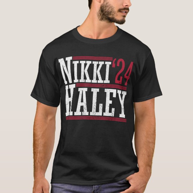 T-shirt Nikki Haley '24 Haley 2024 Elect Président Haley (Devant)