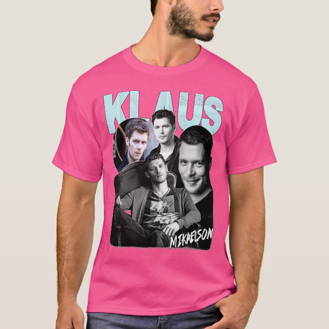 T-shirt Niklaus Mikaelson Style Vintage (Devant)