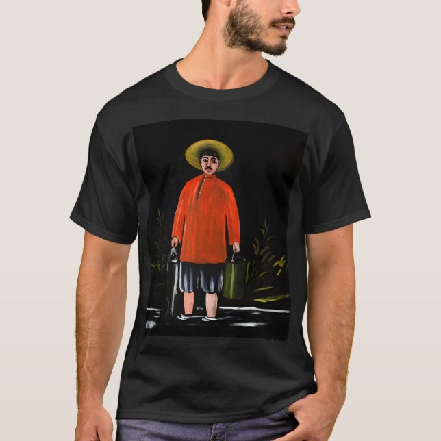 T-shirt Niko Pirosmani, peintre géorgien (Devant)