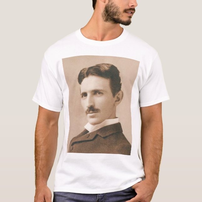 T-shirt Nikola Tesla (Devant)
