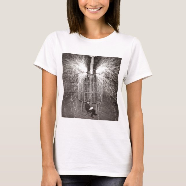 T-shirt Nikola Tesla (Devant)