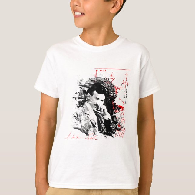 T-shirt Nikola Tesla (Devant)
