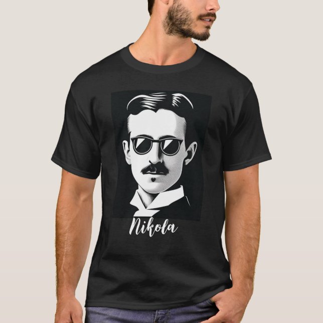 T-shirt Nikola Tesla (Devant)
