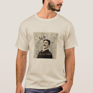 T-shirt Nikola Tesla - 369 Clé pour l'Univers