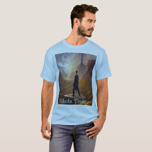 T-shirt Nikola Tesla le meilleur ingénieur