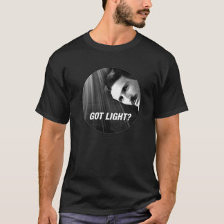 T-shirt Nikola Tesla - lumière obtenue 3