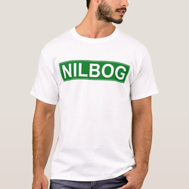 T-shirt Nilbog (Devant)