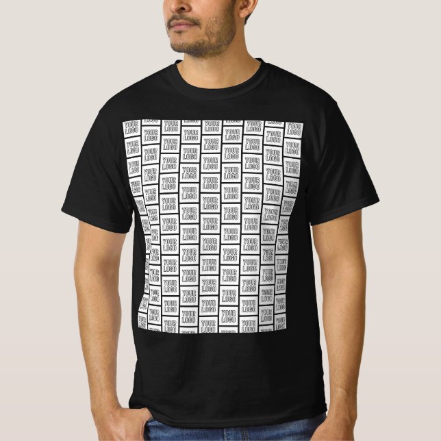 T-shirt N'importe quel Motif de répétition de logo ou d'im (Devant)