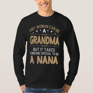 T-shirt N'importe quelle femme peut être une grand-mère ma