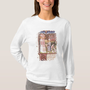 T-shirt Nimrod surveillant le bâtiment de la tour de