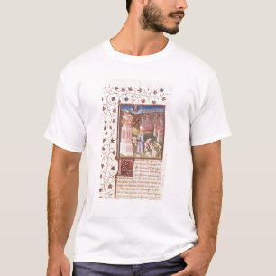 T-shirt Nimrod surveillant le bâtiment de la tour de
