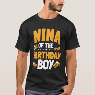 T-shirt Nina De L'Anniversaire Travailleur De Construction