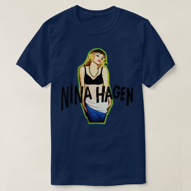 T-shirt Nina Hagen (Design devant)