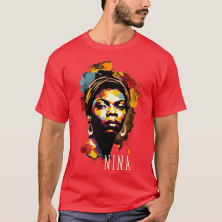 T-shirt Nina Simone Splash