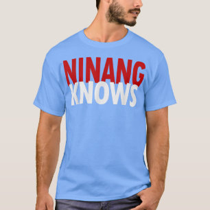 T-shirt Ninang Connaît La Meilleure Godmère Philippines Fu